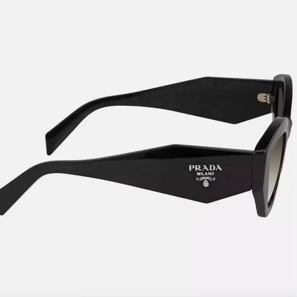 Prada Grey 53mm Cat Eye Ladies Sunglasses - Picture 3 of 3